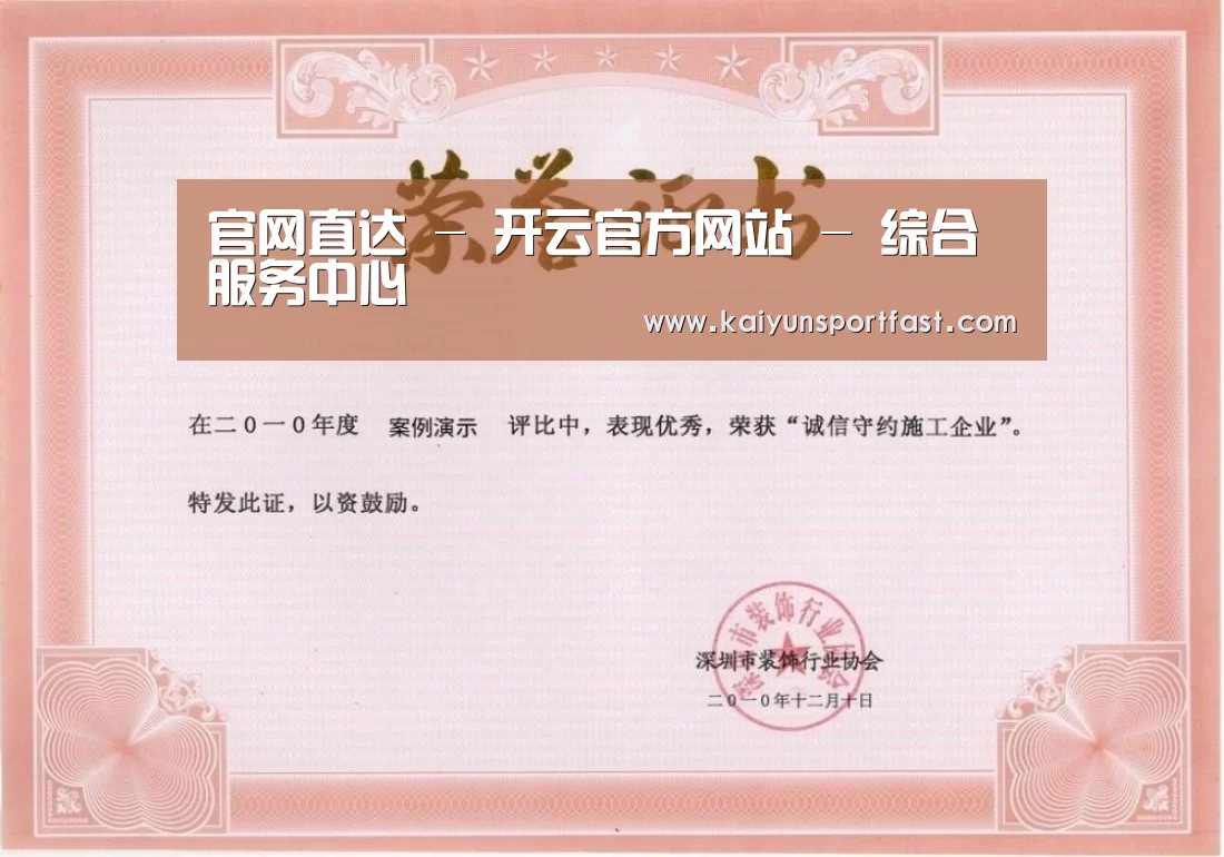 荣誉证书二