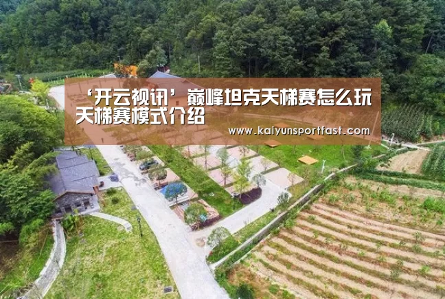 ‘开云视讯’巅峰坦克天梯赛怎么玩 天梯赛模式介绍(图1) 开云官网