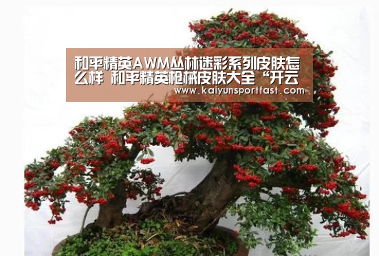 和平精英AWM丛林迷彩系列皮肤怎么样 和平精英枪械皮肤大全“开云视讯”(图2) 开云视讯